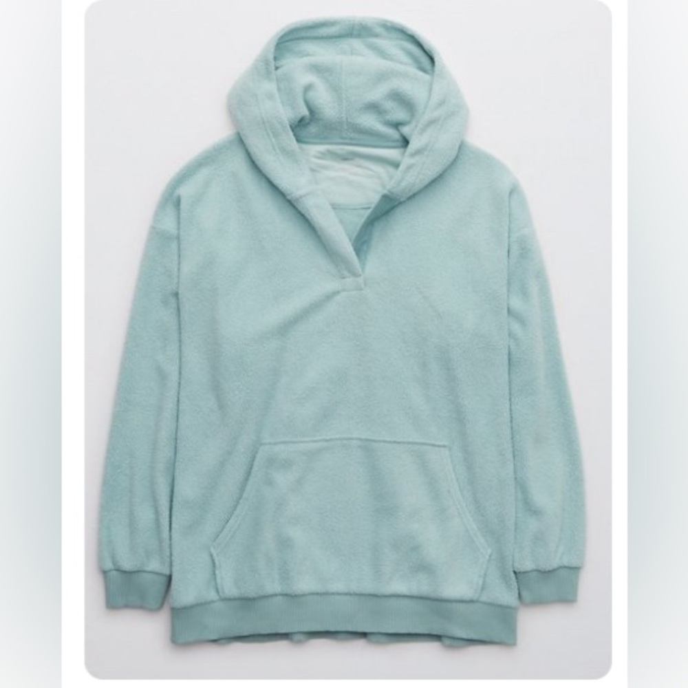 Aerie Snowed-In Fleece Hoodie